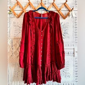 Free people size S tunic dress
